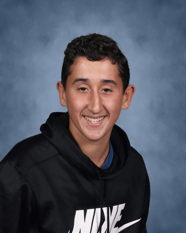 Huntington High School senior Michael Gerardi.