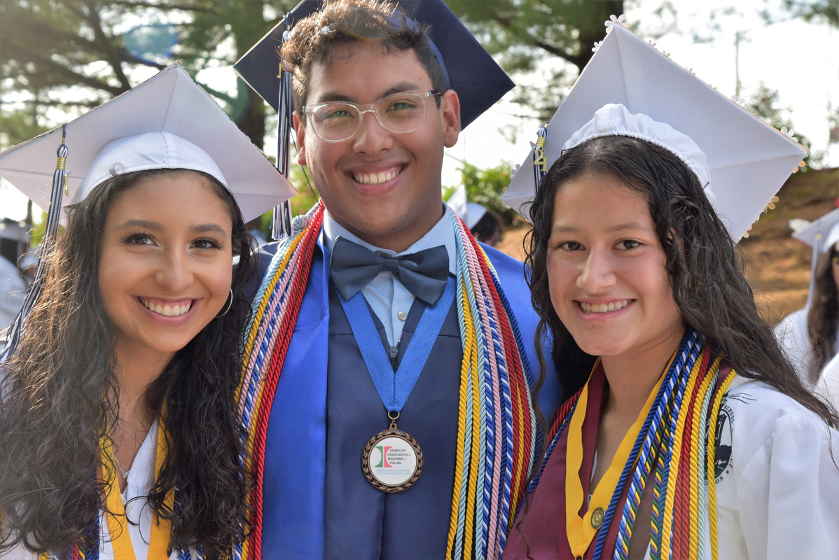 First graduation image