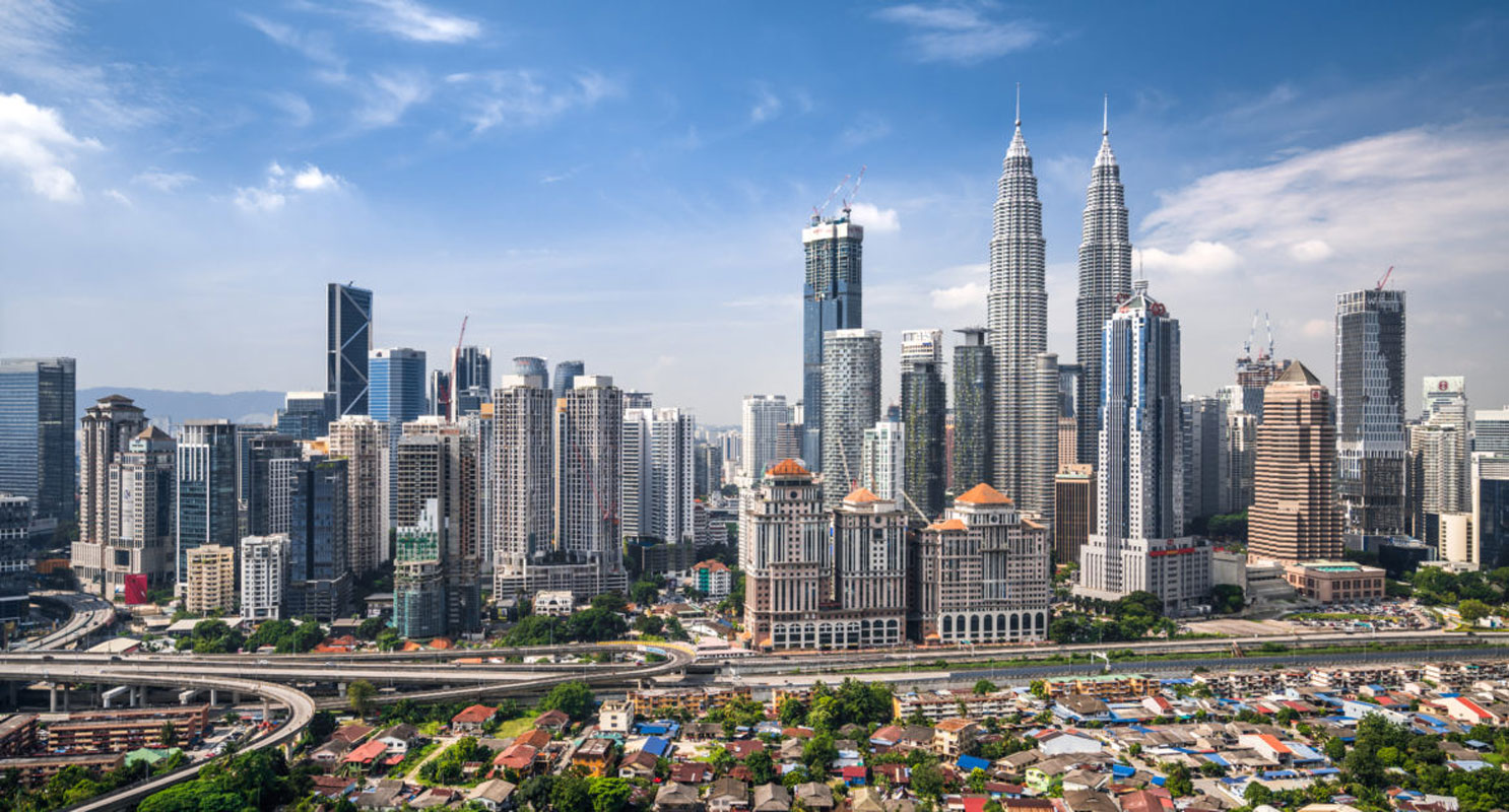 Malaysia is located in Southeast Asia.