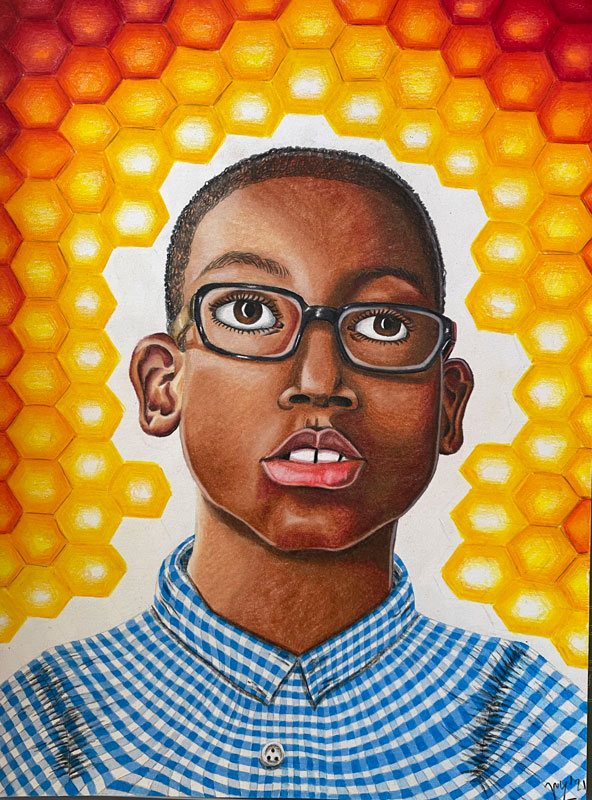 Vivienne LaVertu is a gifted artist as this portrait displays.