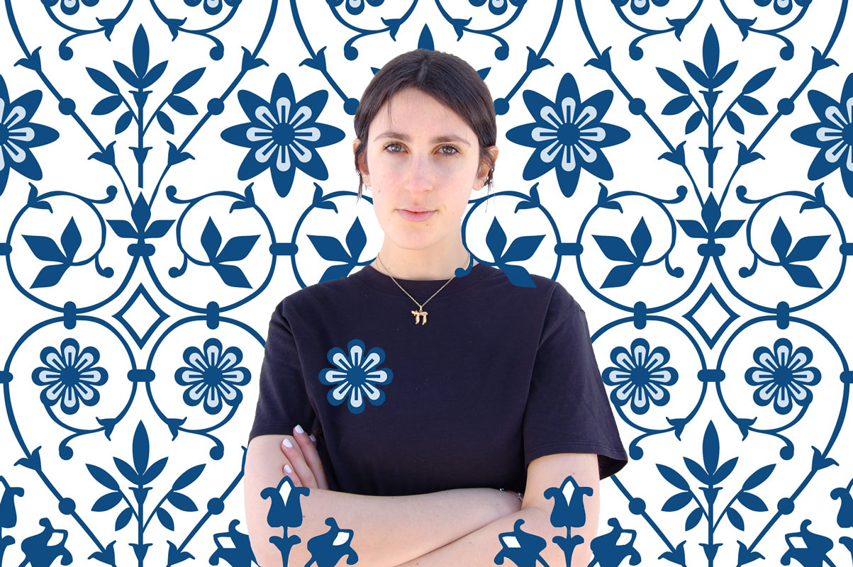 Leah Sheran created this image for the Kehinde Wiley project.