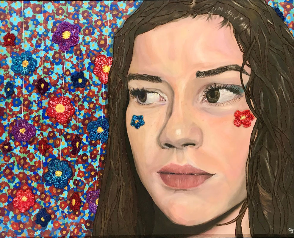 The piece of art by Aislyn Franciscovich will appear in the Long Island's Best exhibit.
