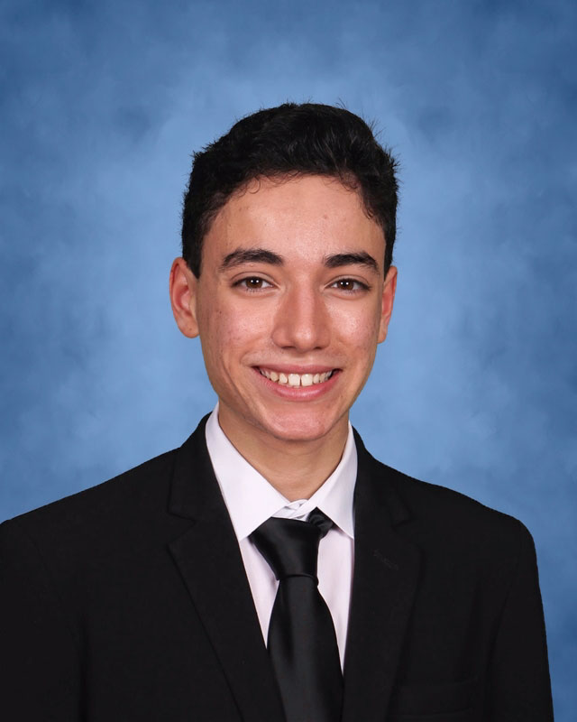 Huntington Class of 2021 member Ryan Aguirre is headed to Fordham University.