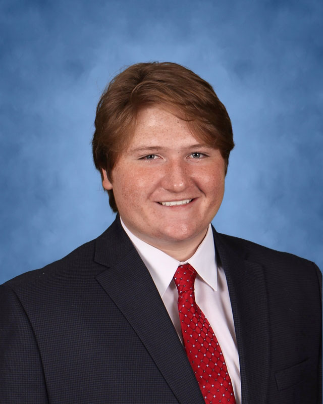 Huntington's Ethan McGuinness plans to study biomedical engineering at Northeastern University.