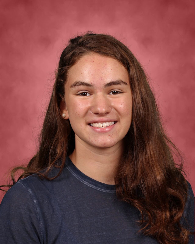  Junior Kathryn Montefusco is the star of the Huntington swimming and diving team. 