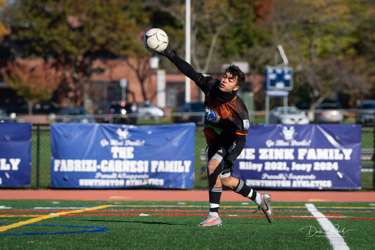 Goalie Danny Alzate tallied nine shutouts, including three in the playoffs. (Darin Reed photo.)