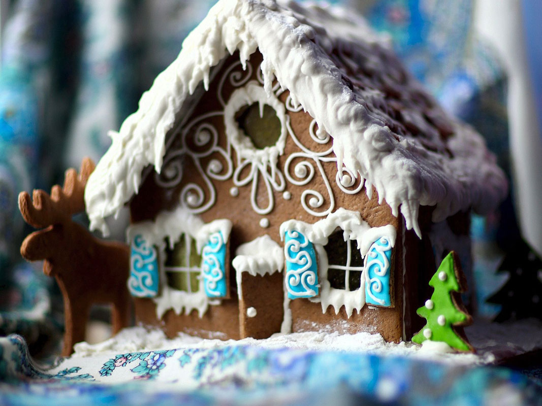Gingerbread houses are a holiday tradition