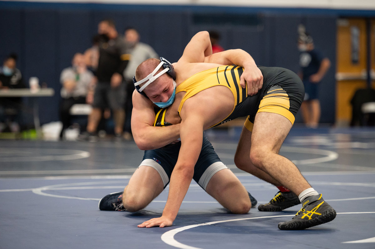 Christian St. John in action for the Blue Devils. (Darin Reed photo.)