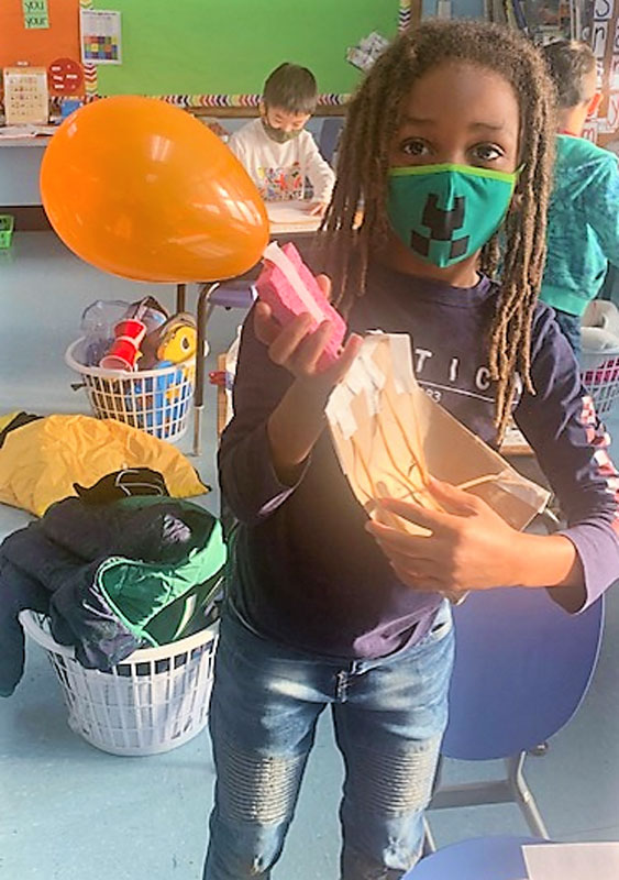 Washington School students explored science, technology, engineering, art and math during a special week