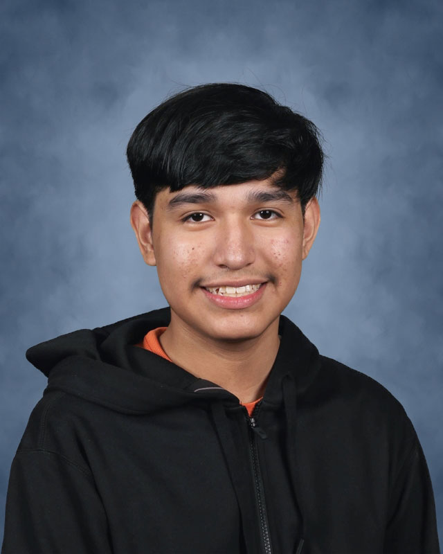 Huntington High School junior Evy Diaz-Garcia 