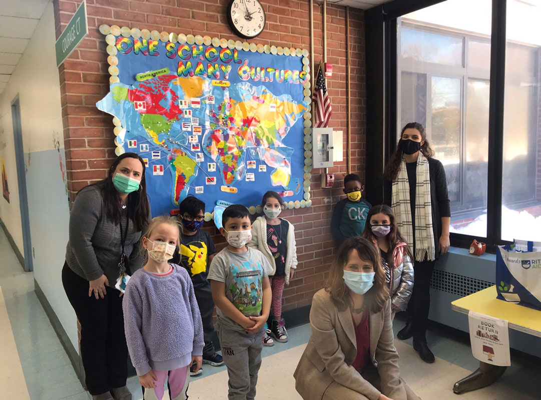 Flower Hill School is comprised of many cultures all coming together under one roof 