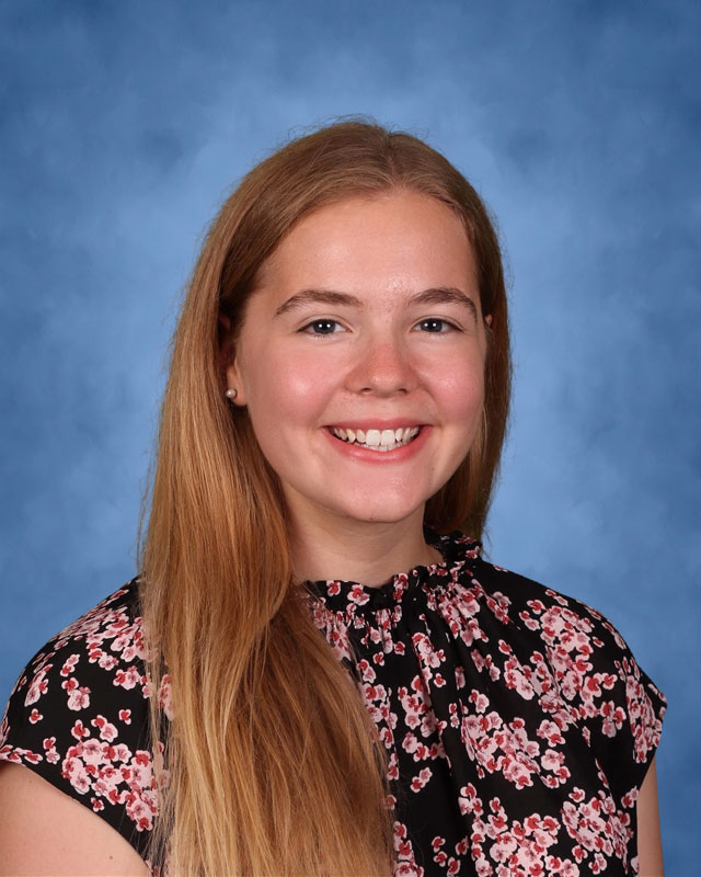 Huntington Class of 2021 co-valedictorian Grace Wildermuth.