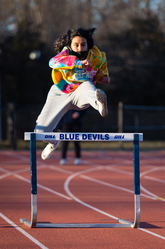 Olivia Conte is one of Huntington's exceptional performers. (Darin Reed photo.)