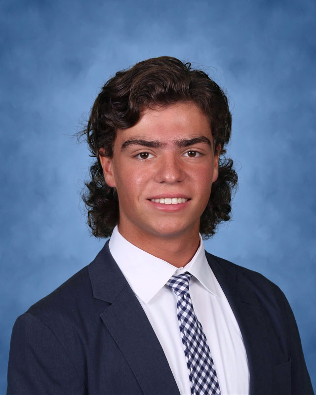 Huntington Class of 2021 co-valedictorian Alexander Bellissimo.