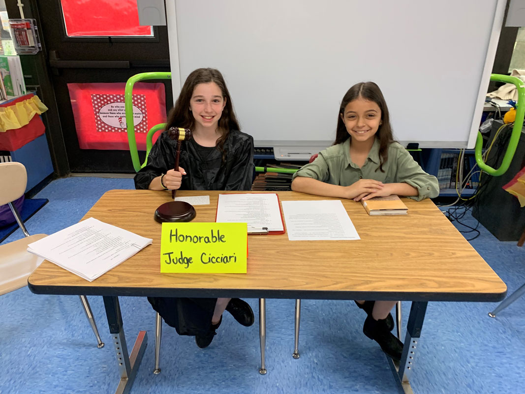 A mock trial unit exposes SEARCH students to legal and courtroom concepts.