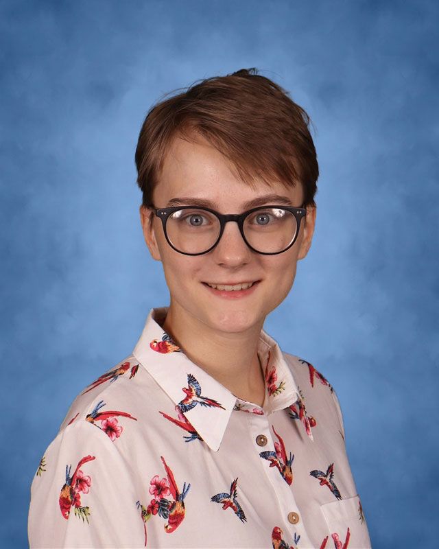 Huntington High School senior Sasha Koulakova.