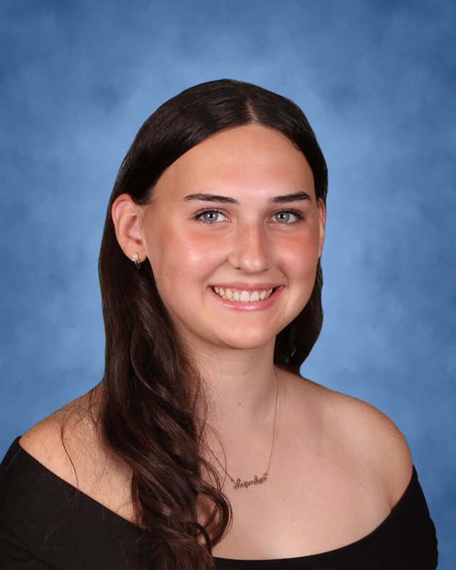 Huntington High School senior Grace McKean.