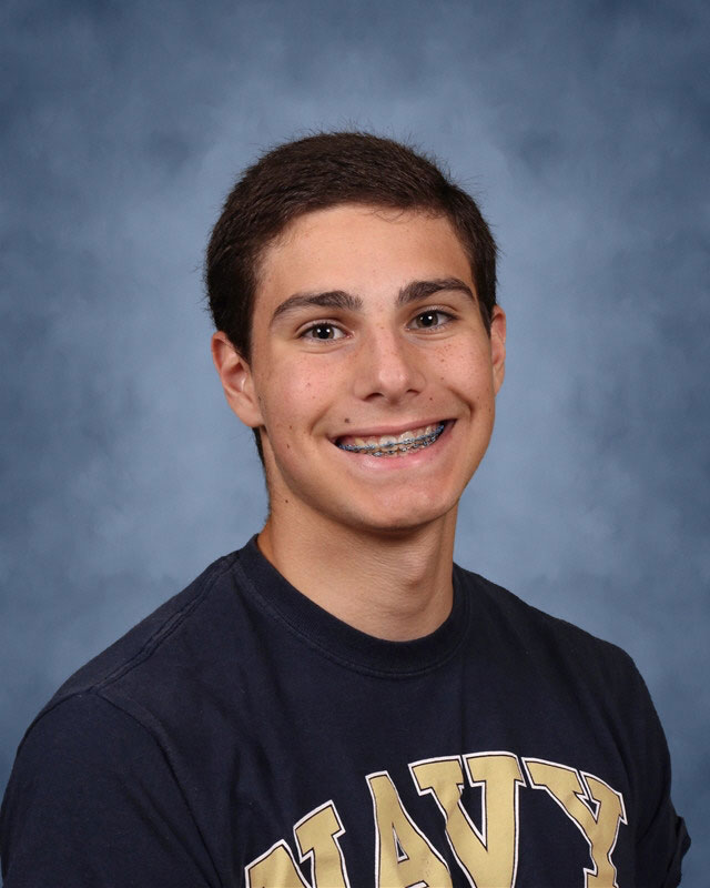 Huntington High School junior Matthew Minicozzi (2)