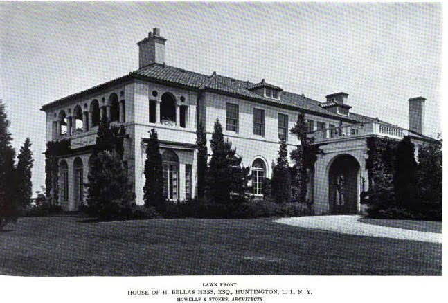 This estate was located on land now occupied by the Big H Shopping Center, Huntington Hospital and dozens of area homes.