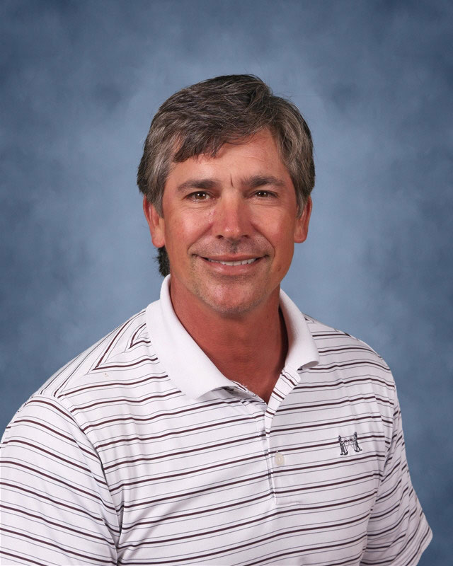  Huntington High School golf coach Michael Marinello. 