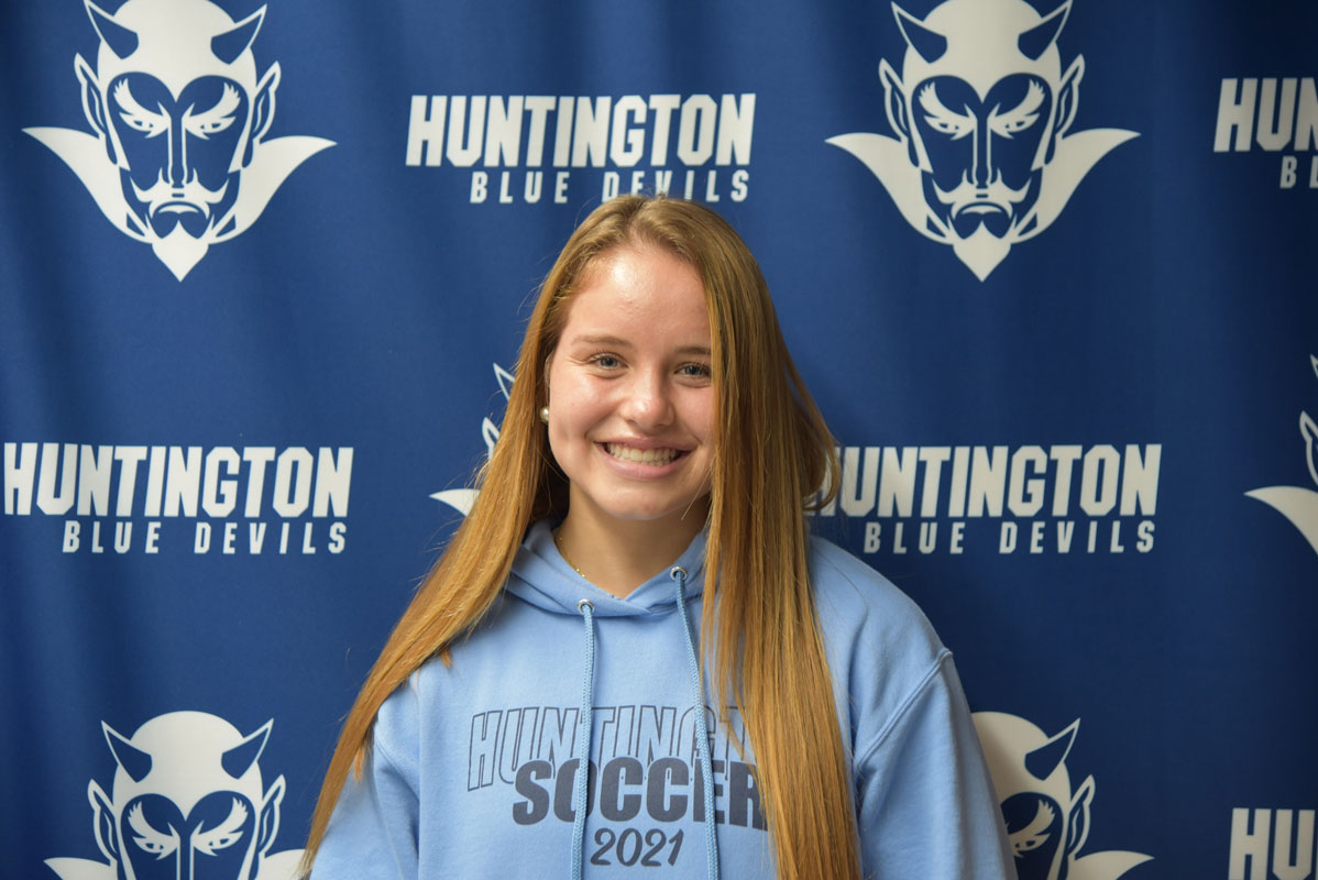 Huntington High School senior Jordan Forte