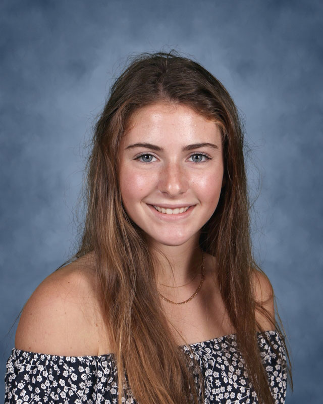 Huntington High School junior Tallulah Pitti 