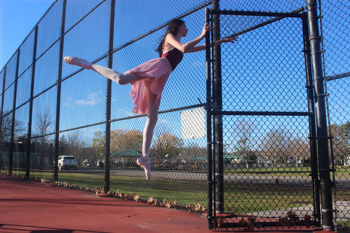 Gabby Miller took these photos of Markella Markotsis for a photography class assignment 