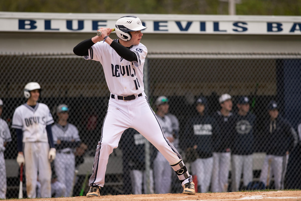 Aidan Bender at the plate. (Darin Reed photo.)