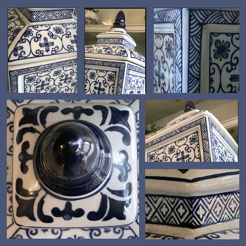 Danielle Brite created this gorgeous grid of angled photos.