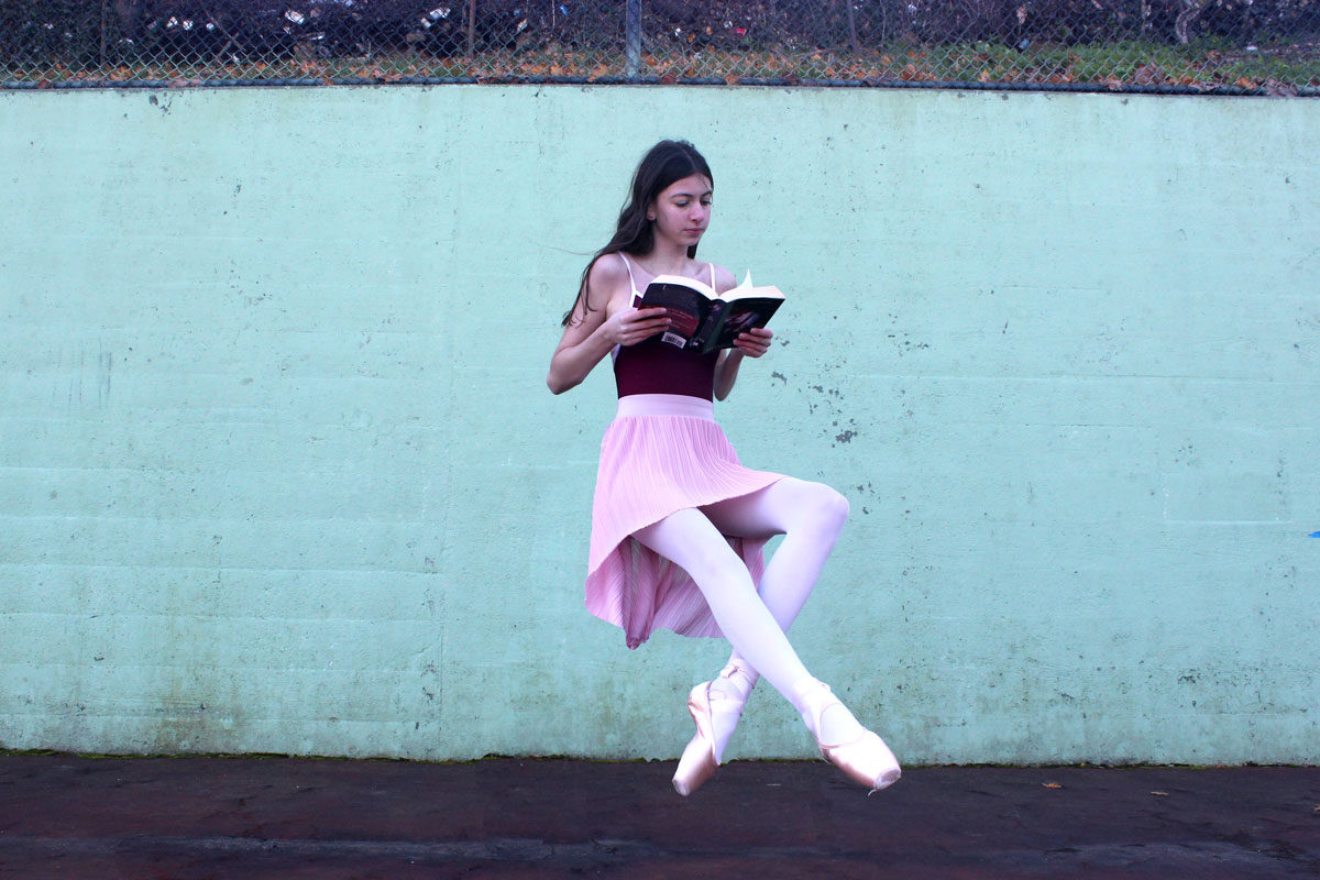 Gabby Miller took these photos of Markella Markotsis for a photography class assignment 