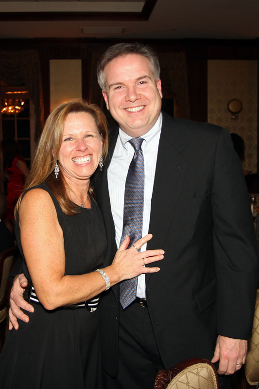 Tom and Nancy DiGiacomo have met so much to Huntington UFSD. (Photo by Mike Connell.)