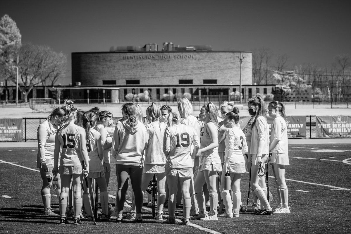 The Huntington field hockey team plans to give it their all this fall. (Darin Reed photo.)