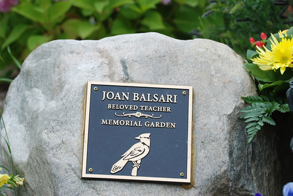 Joan Balsari will always be remembered at Washington School