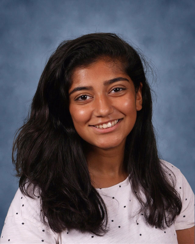 Blue Devil marching band drum major Nadeera Ali.