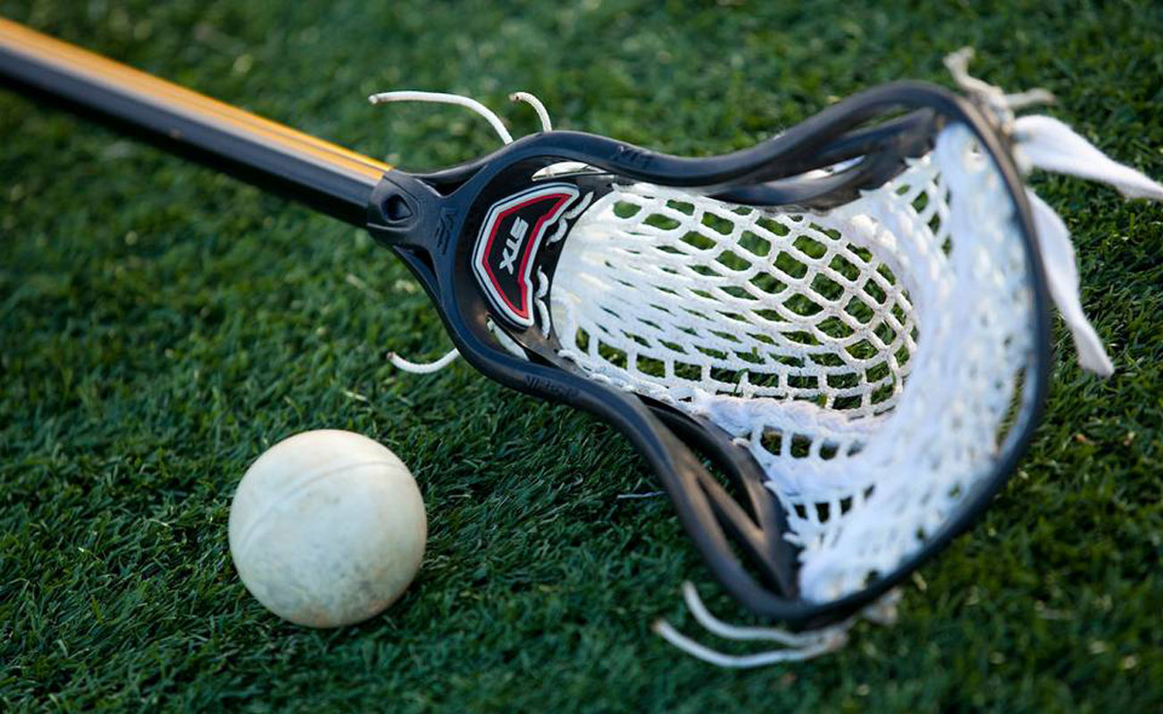 The Blue Devil JV girls' lacrosse team was filled with freshmen players.