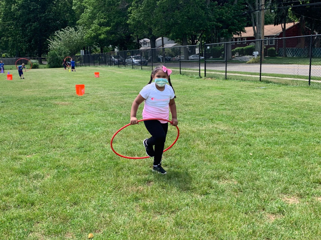Washington students had fun while completing a series of Field Day events 
