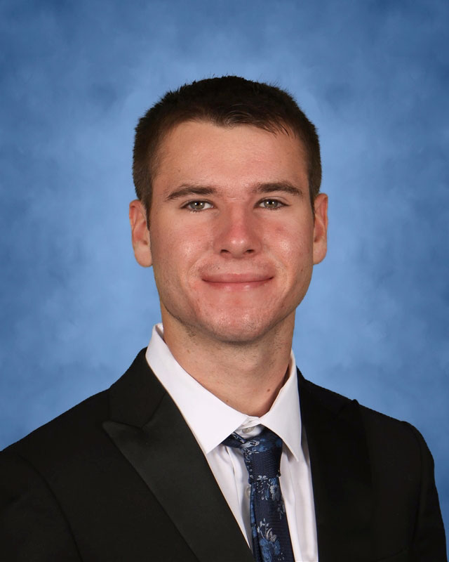 Huntington senior Joseph Tropeano won the American Legion Award.
