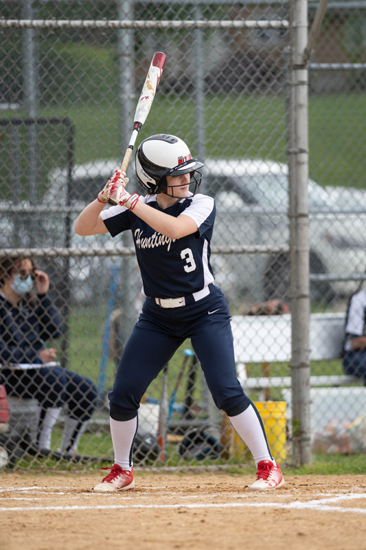 The highlight of the softball season was a walk-off win over Centereach. (Darin Reed photo.)