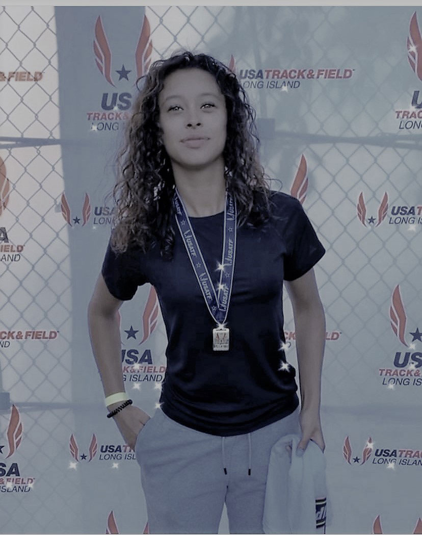 Analisse Batista captured first place in the 400m dash and 4x400m relay 