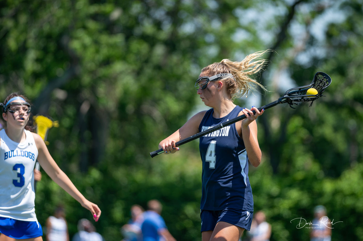 Katie Browne is one of Huntington's top offensive players. (Darin Reed photo.)