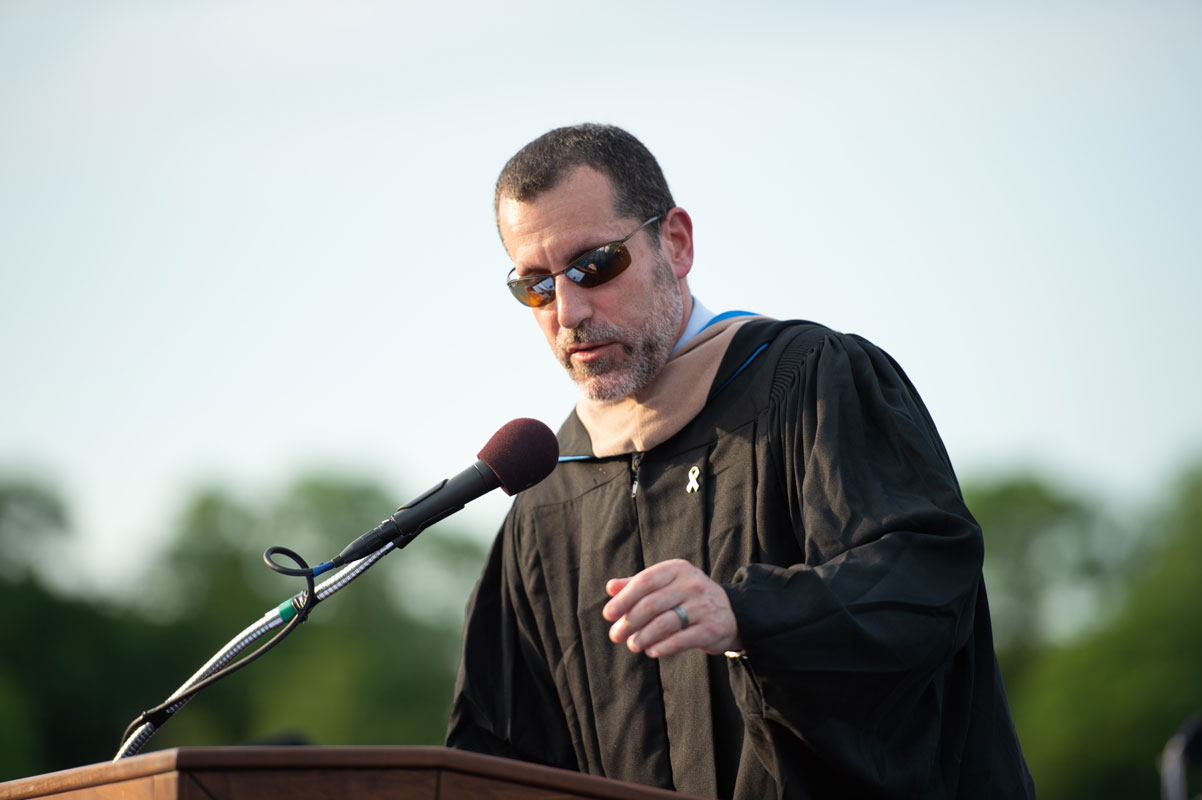 Superintendent James W. Polansky will address the crowd. (Darin Reed photo.)