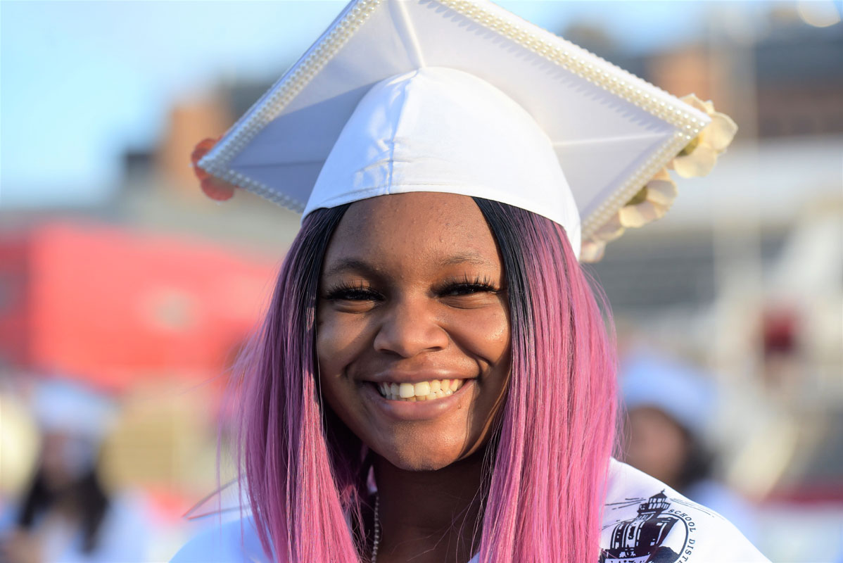 The commencement was a day of pure bliss for the more than 300 graduates.