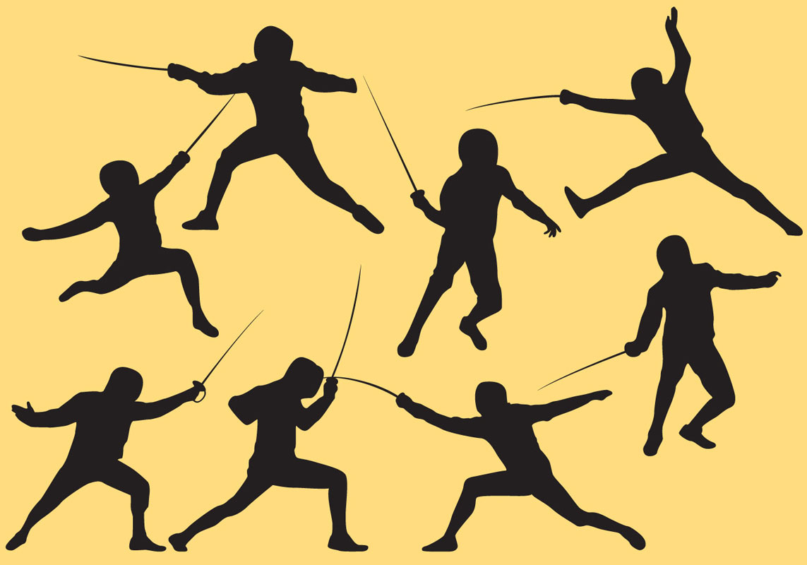 The Huntington girls fencing team experienced significant athletic growth this winter.