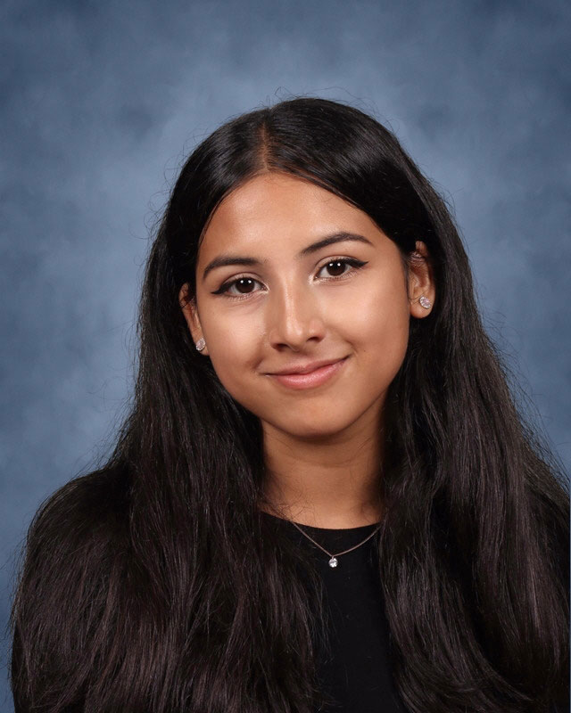Freshman Jennifer Lopez Del Cid won the Principal's Award for her National History Day project.