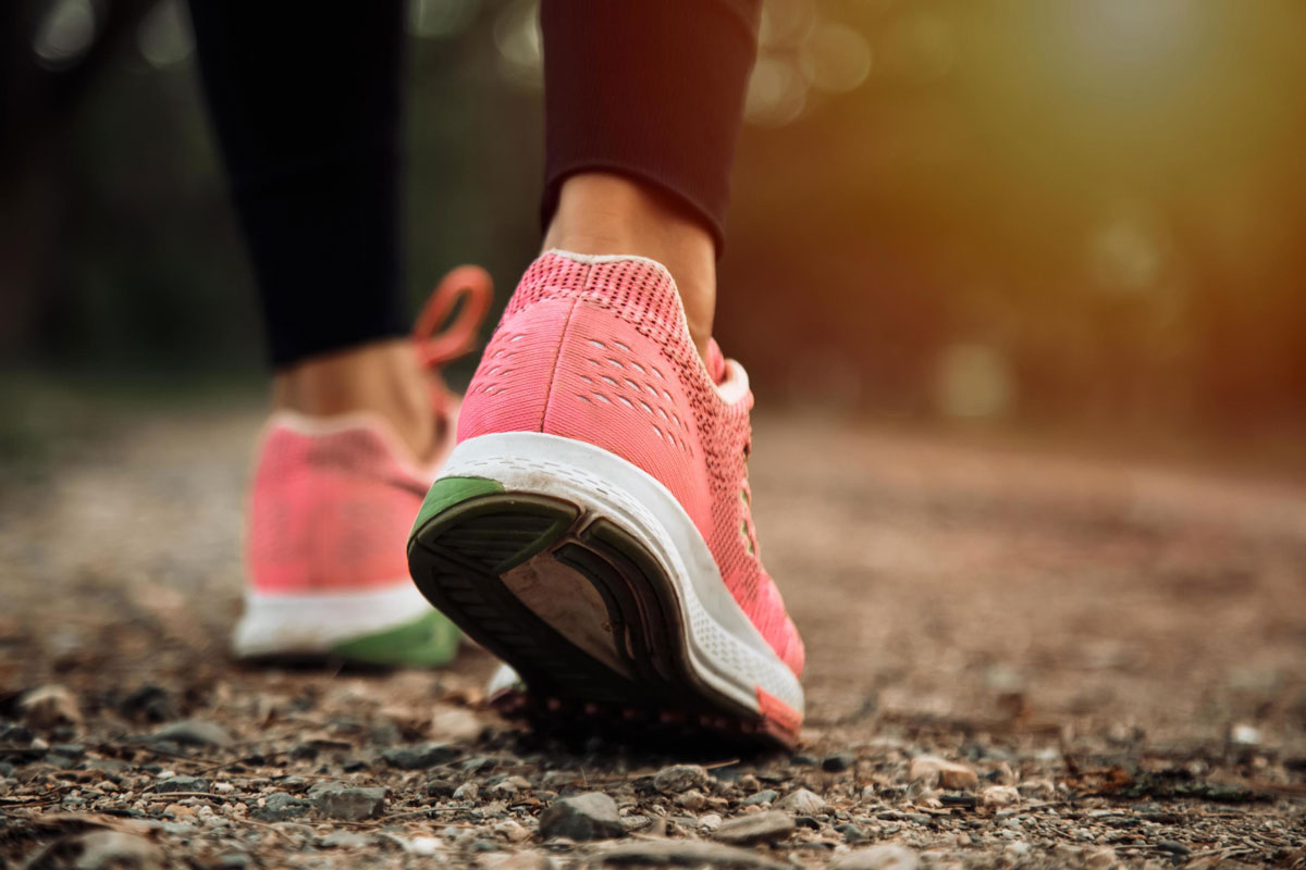 The Huntington girls' country country team has been training very hard to prepare for the season 