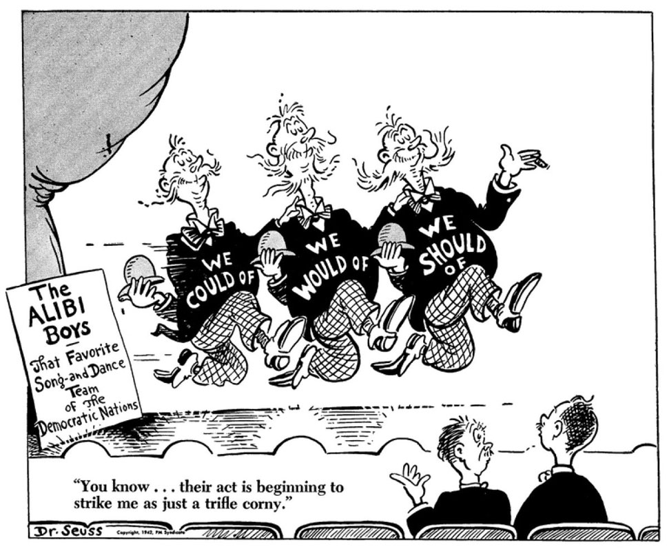 A World War II cartoon by Dr. Seuss.