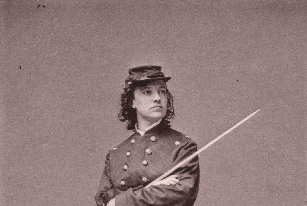  Actress Pauline Cushman was a Union spy and became a major celebrity. (NPG, Mathew Brady Studio, 1864) 