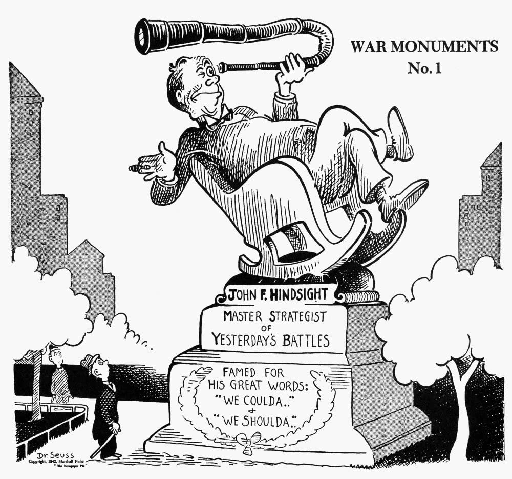 A World War II era cartoon by Dr. Seuss.