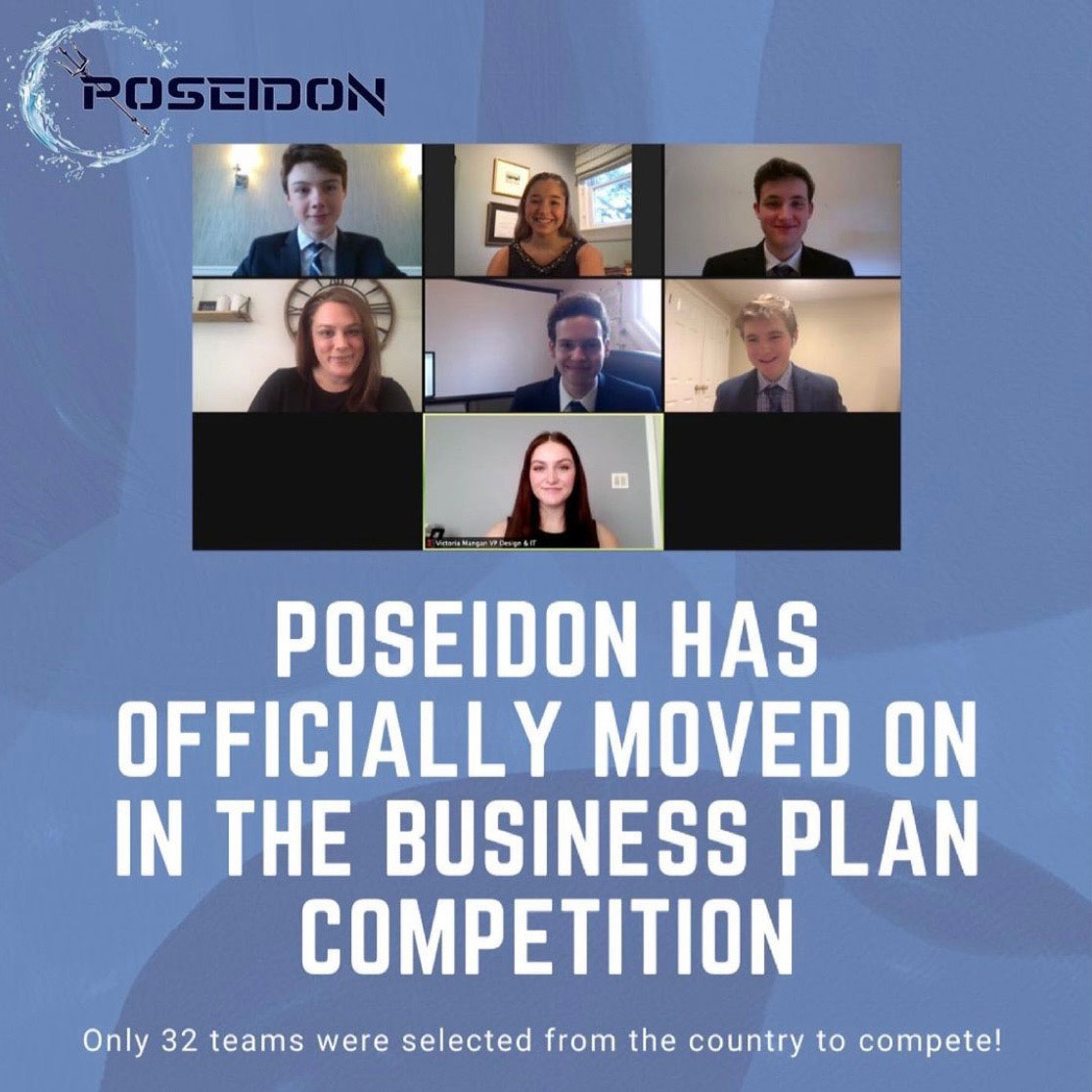 Poseidon is one of just 32 teams to advance to the national finals.