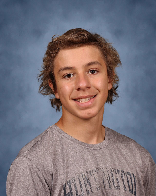 Huntington junior Jonathan Larice.